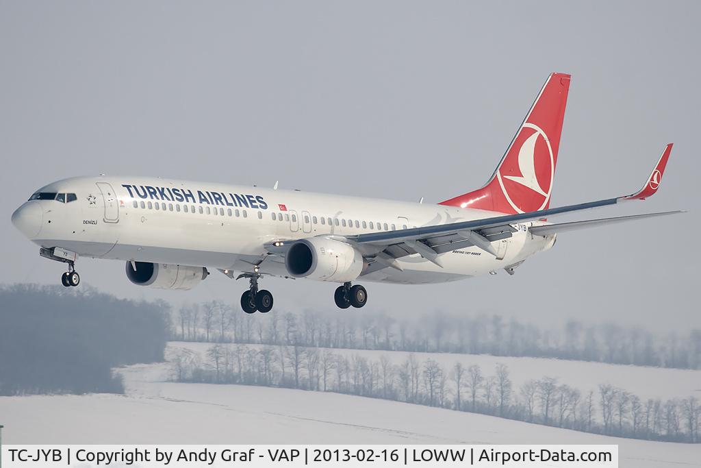 TC-JYB, 2011 Boeing 737-9F2/ER C/N 40974, Turkish Airlines 737-900