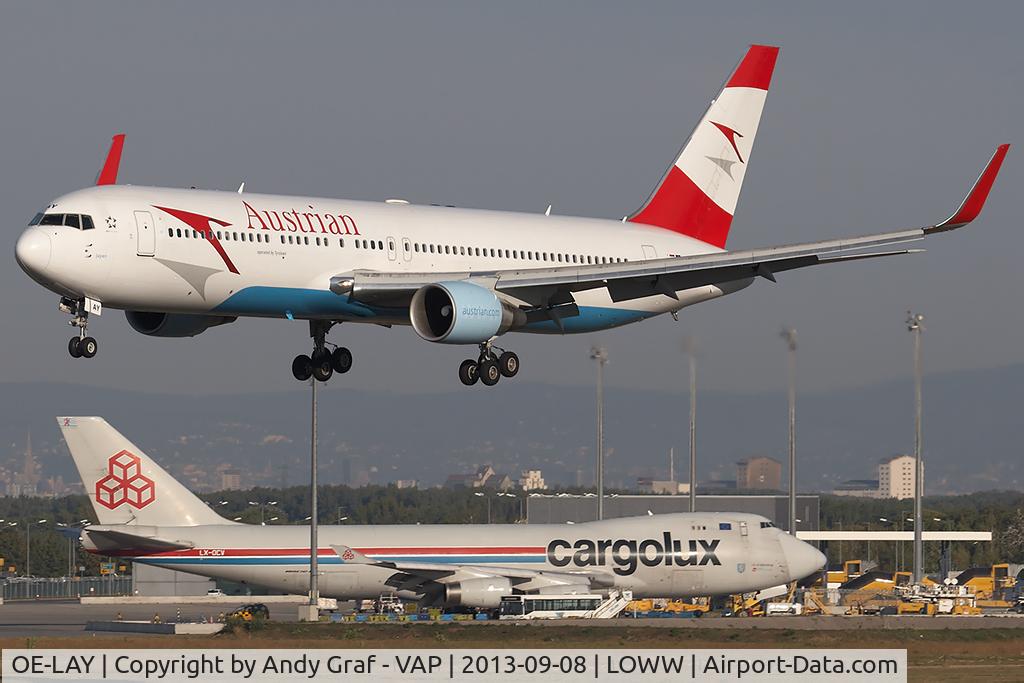 OE-LAY, 1998 Boeing 767-3Z9/ER C/N 29867, Austrian Airlines 767-300