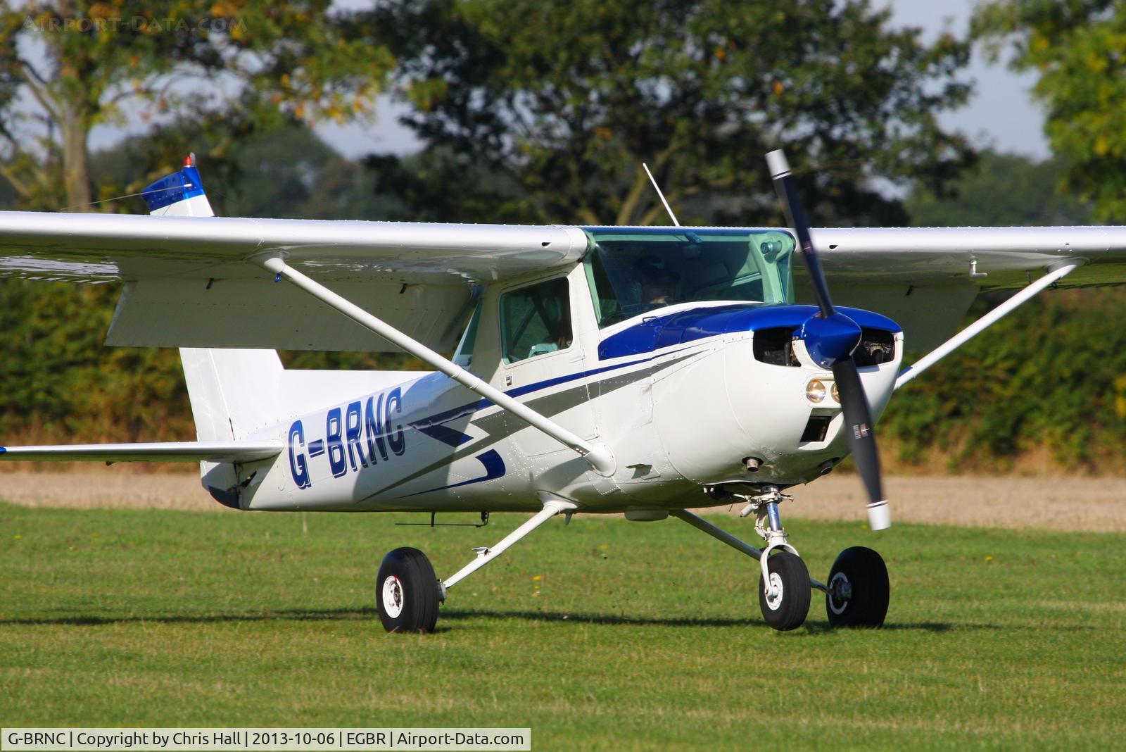 G-BRNC, 1976 Cessna 150M C/N 150-78833, at Breighton's Pre Hibernation Fly-in, 2013