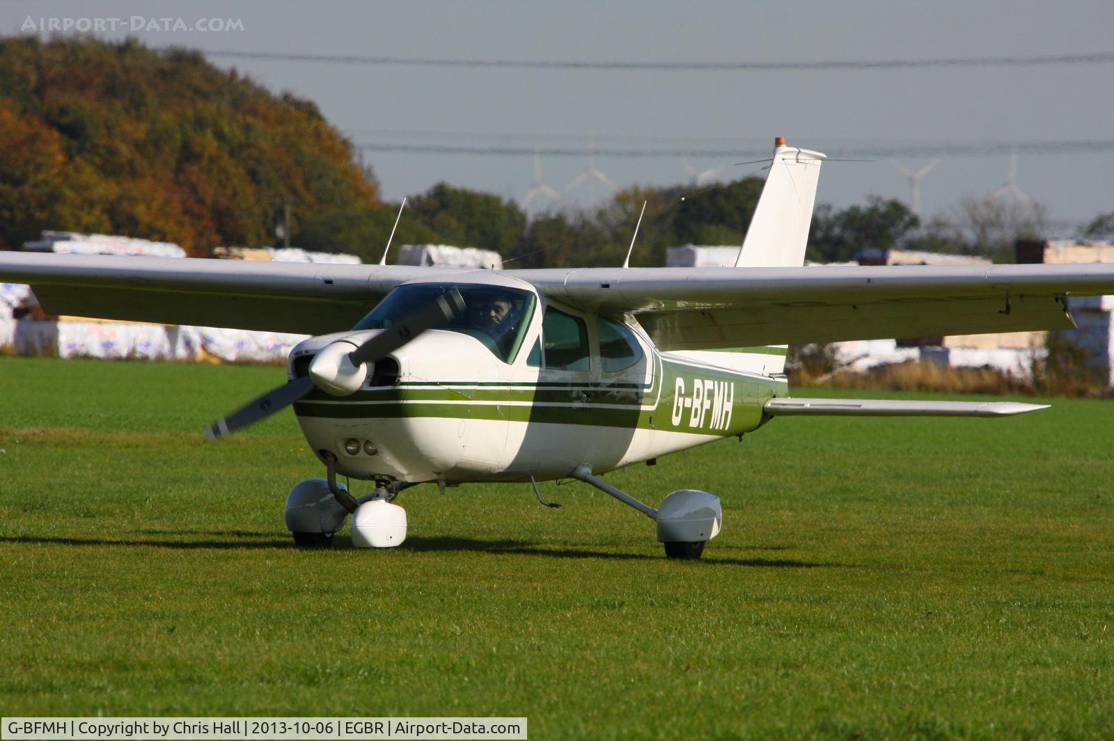 G-BFMH, 1973 Cessna 177B Cardinal C/N 17702034, at Breighton's Pre Hibernation Fly-in, 2013