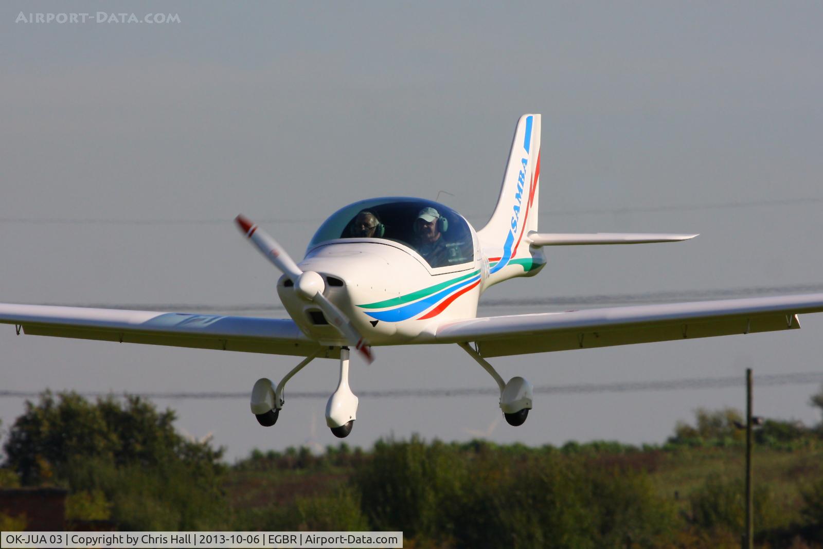 OK-JUA 03, Urban Air UFM-10 Samba C/N Not found OK-JUA 03, at Breighton's Pre Hibernation Fly-in, 2013
