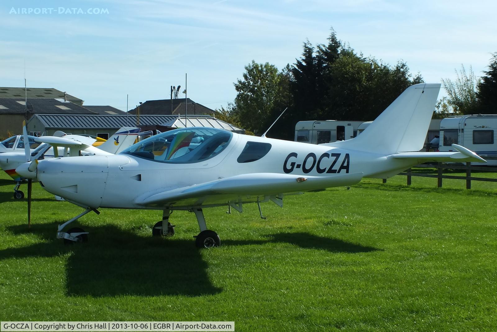 G-OCZA, 2010 CZAW SportCruiser C/N LAA 338-14820, at Breighton's Pre Hibernation Fly-in, 2013