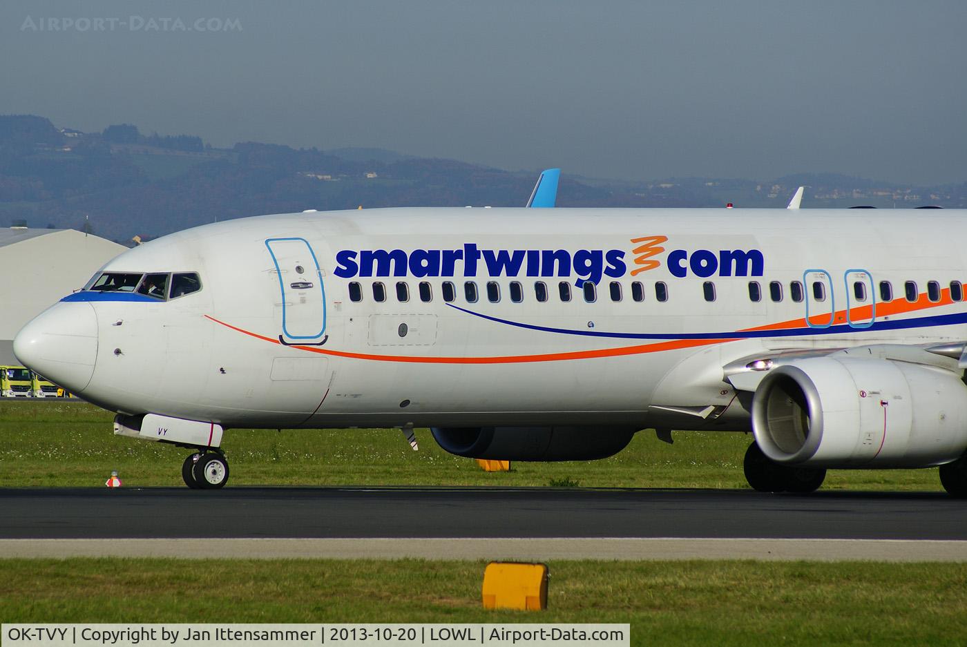 OK-TVY, 2007 Boeing 737-8Q8 C/N 30724, ok-tvy