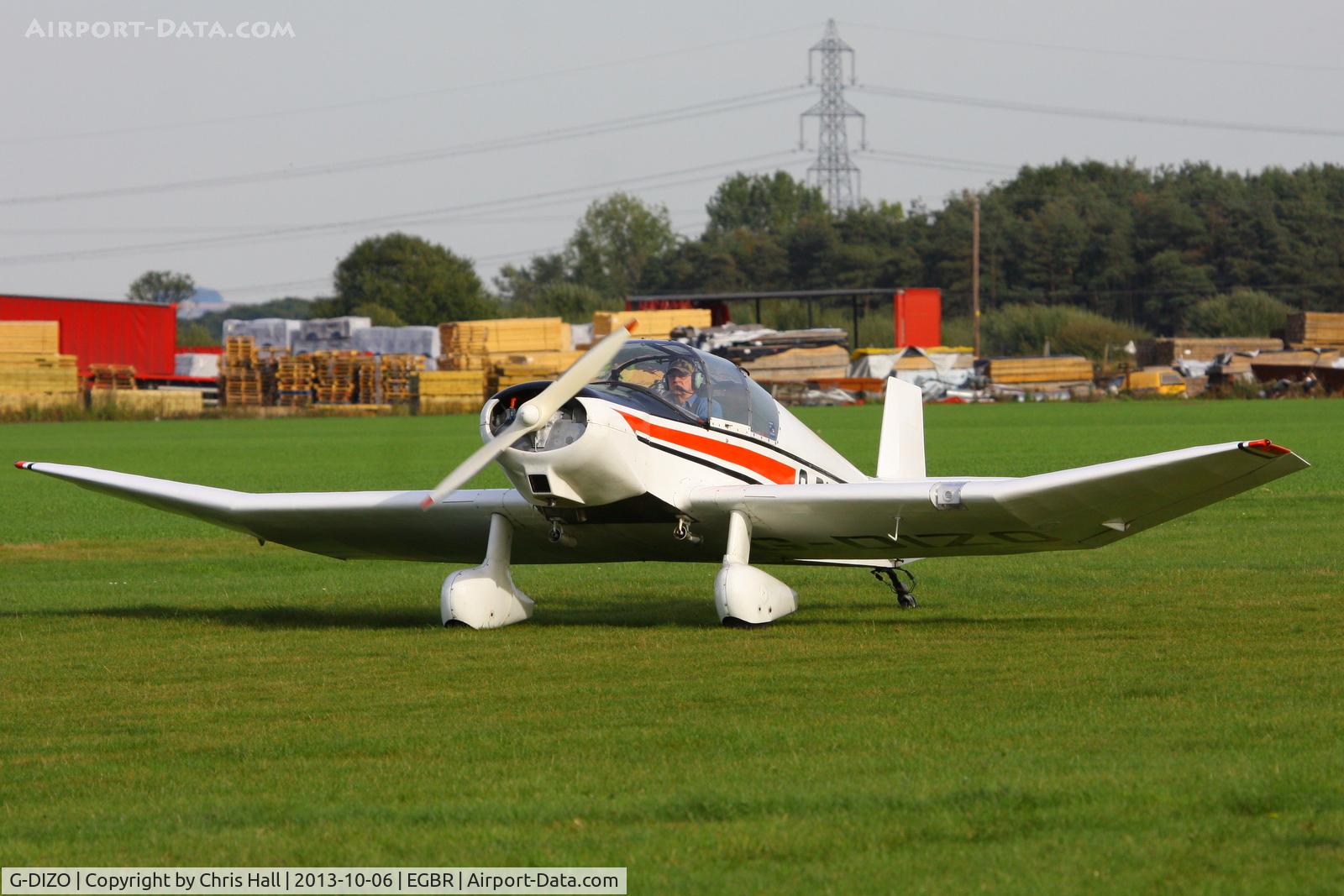G-DIZO, 1965 Jodel D-120 Paris-Nice C/N 326, at Breighton's Pre Hibernation Fly-in, 2013