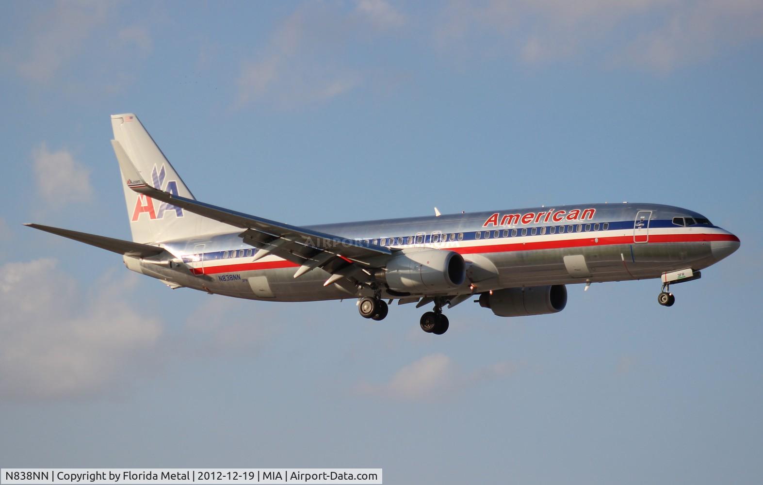 N838NN, 2010 Boeing 737-823 C/N 31097, American 737-800