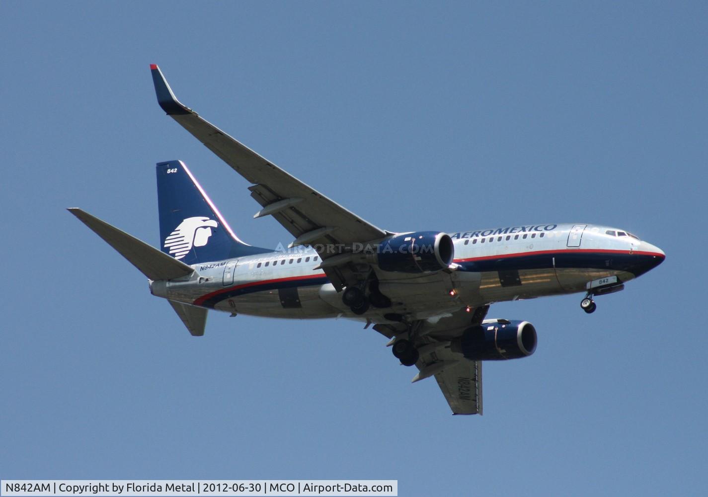 N842AM, 2005 Boeing 737-752 C/N 32842, Aeromexico 737-700