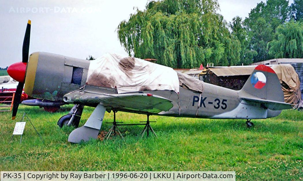 PK-35, Let C-11 (Yak-11) C/N 171721, Yakovlev Yak C.11 [17121] Kunovice~OK 20/06/1996