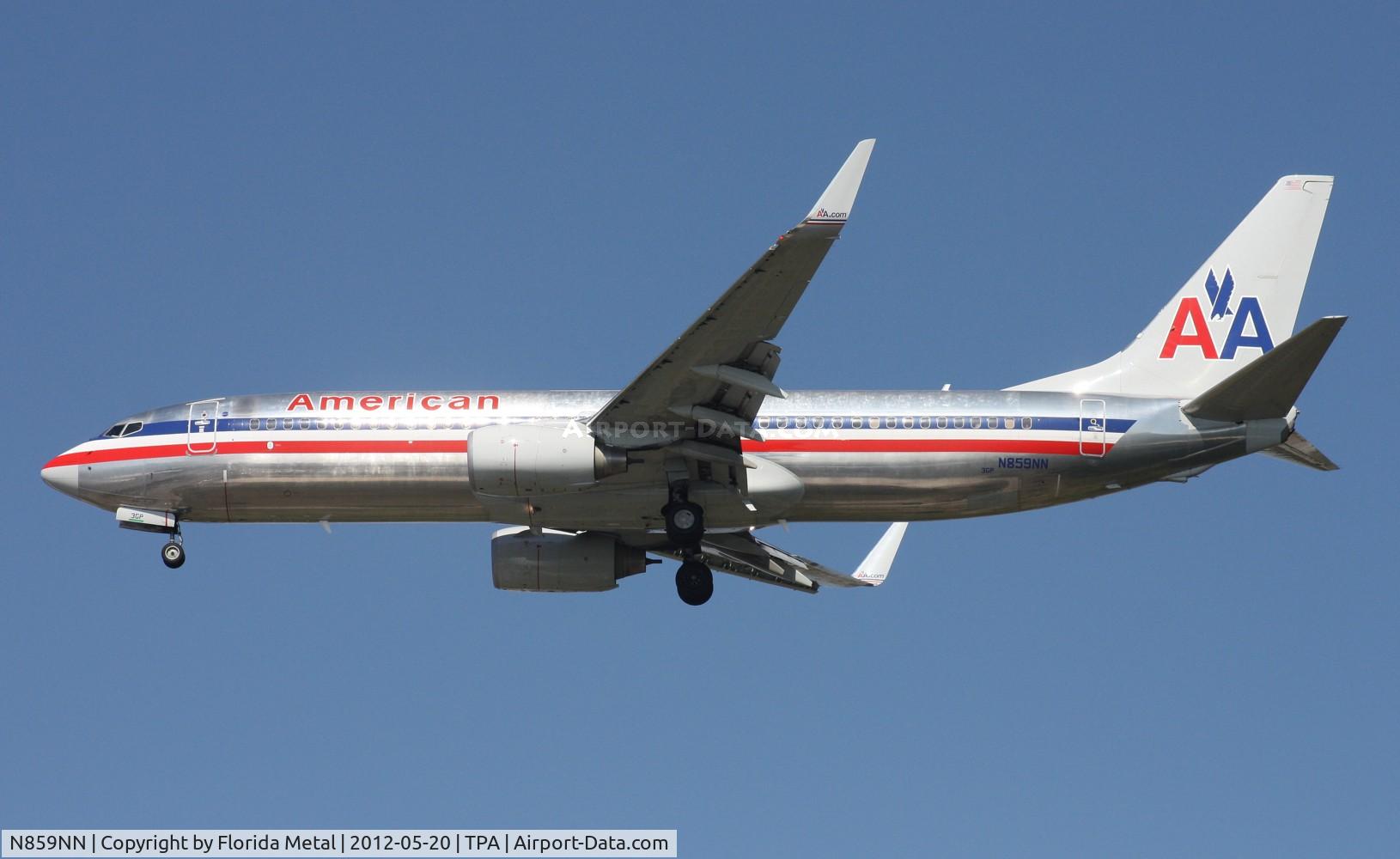 N859NN, Boeing 737-823 C/N 29555, American 737-800