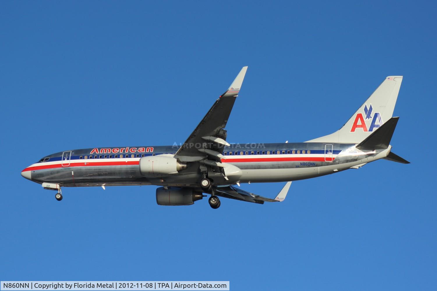 N860NN, 2010 Boeing 737-823 C/N 40583, American 737-800