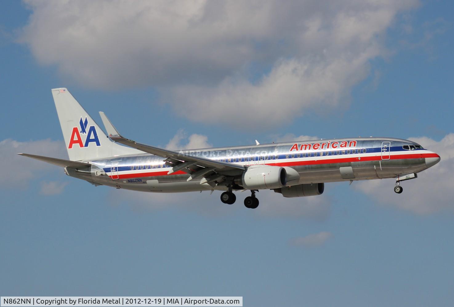 N862NN, 2010 Boeing 737-823 C/N 30905, American 737-800