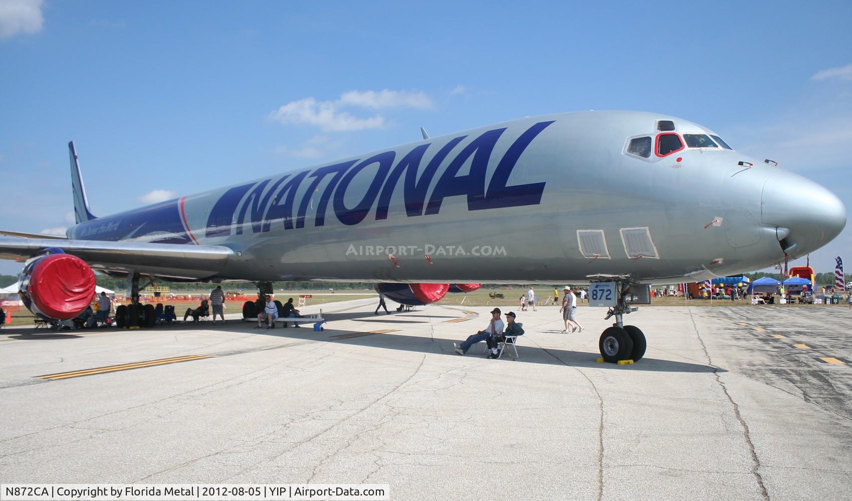 N872CA, 1969 Douglas DC-8-71F C/N 46040, National Cargo DC-8-71F
