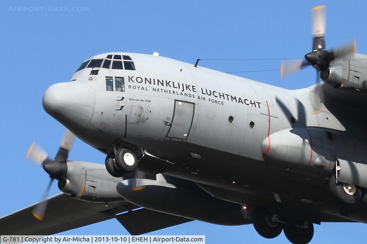 G-781, Lockheed C-130H Hercules C/N 382-4781, Royal Netherlands Air Force