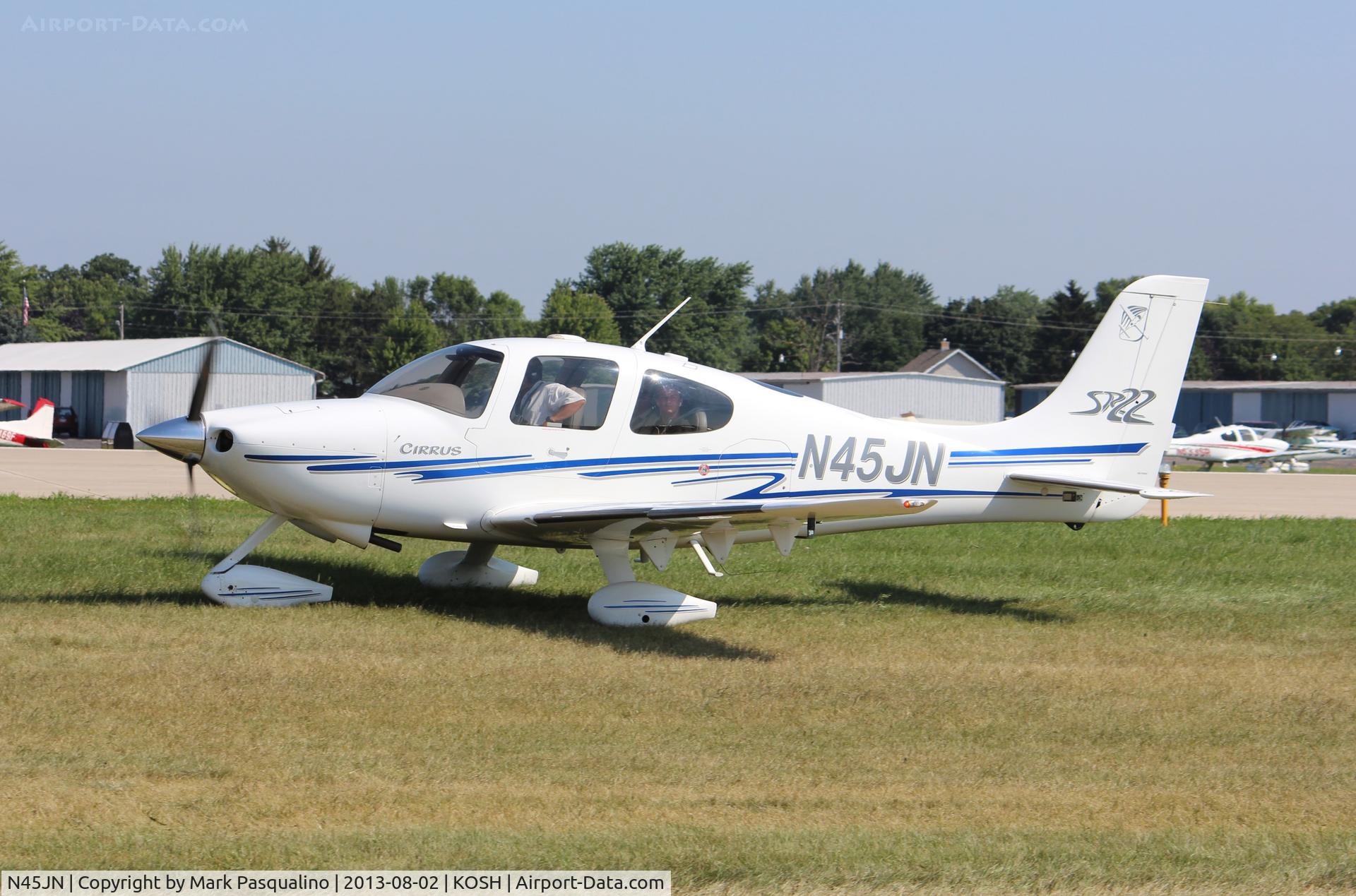 N45JN, 2003 Cirrus SR22 C/N 0489, Cirrus SR22
