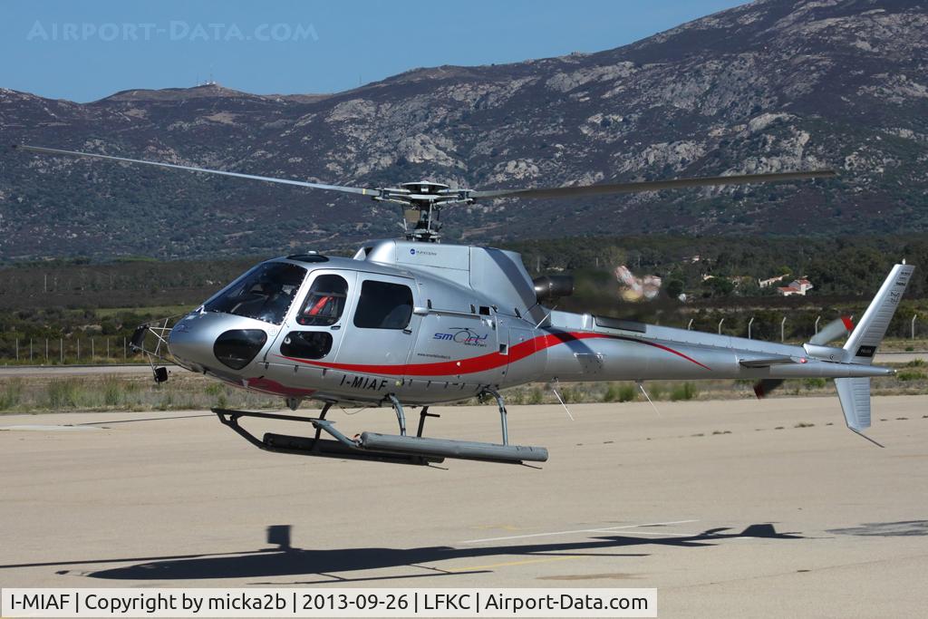 I-MIAF, Aerospatiale AS-350B-3 Ecureuil C/N 3392, In flight