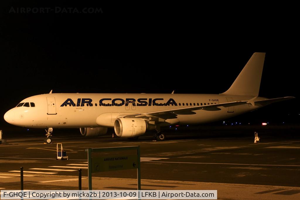 F-GHQE, 1990 Airbus A320-211 C/N 0115, Parked