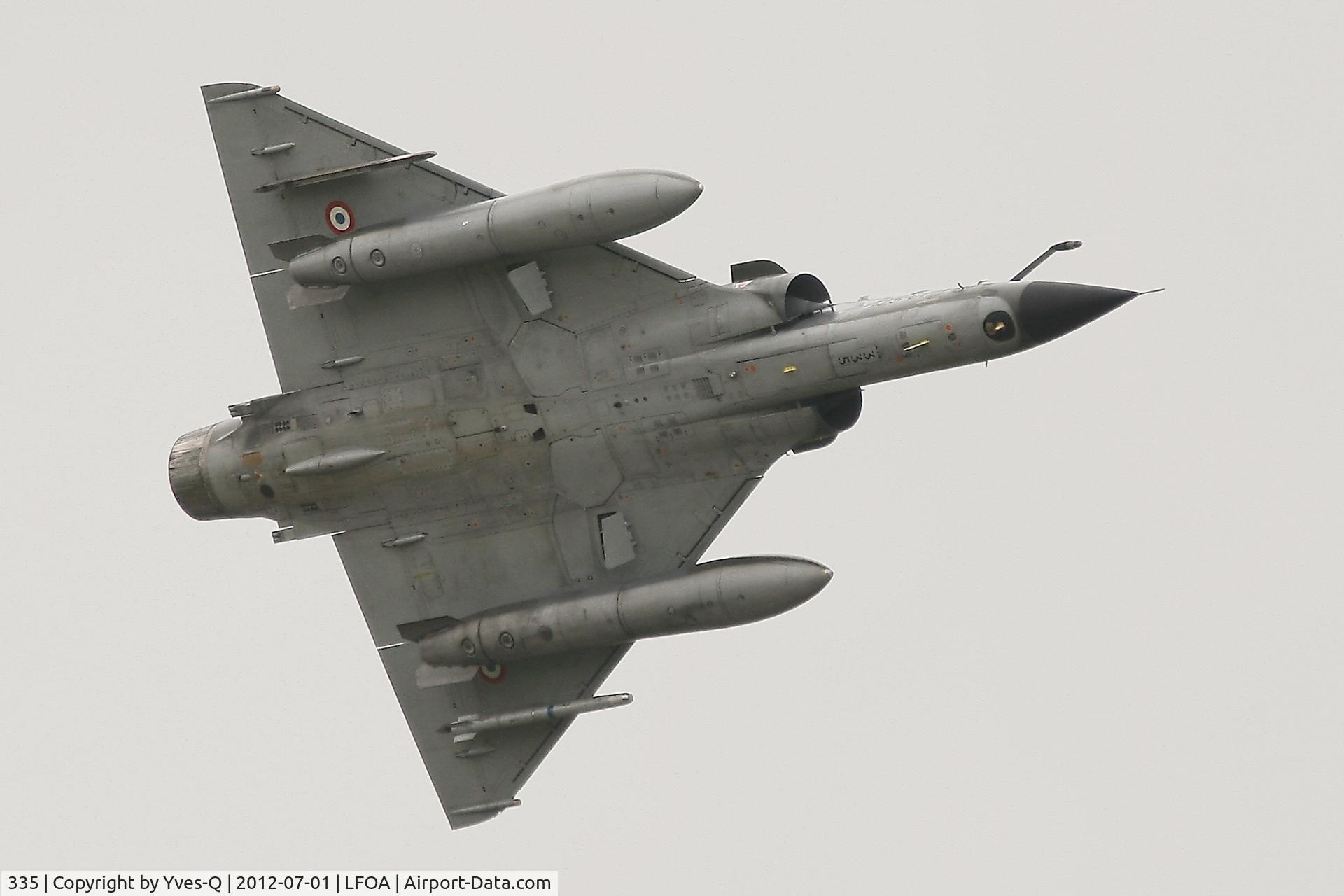 335, Dassault Mirage 2000N C/N 261, French Air Force Dassault Mirage 2000N (125-CI), Avord Air Base 702 (LFOA)