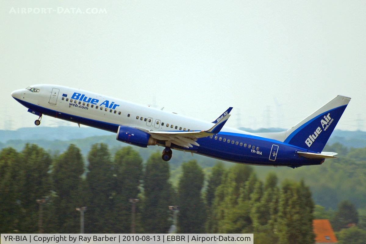 YR-BIA, 2000 Boeing 737-8AS C/N 29925, Boeing 737-8AS [29925] (Blue Air) Brussels~OO 13/08/2010