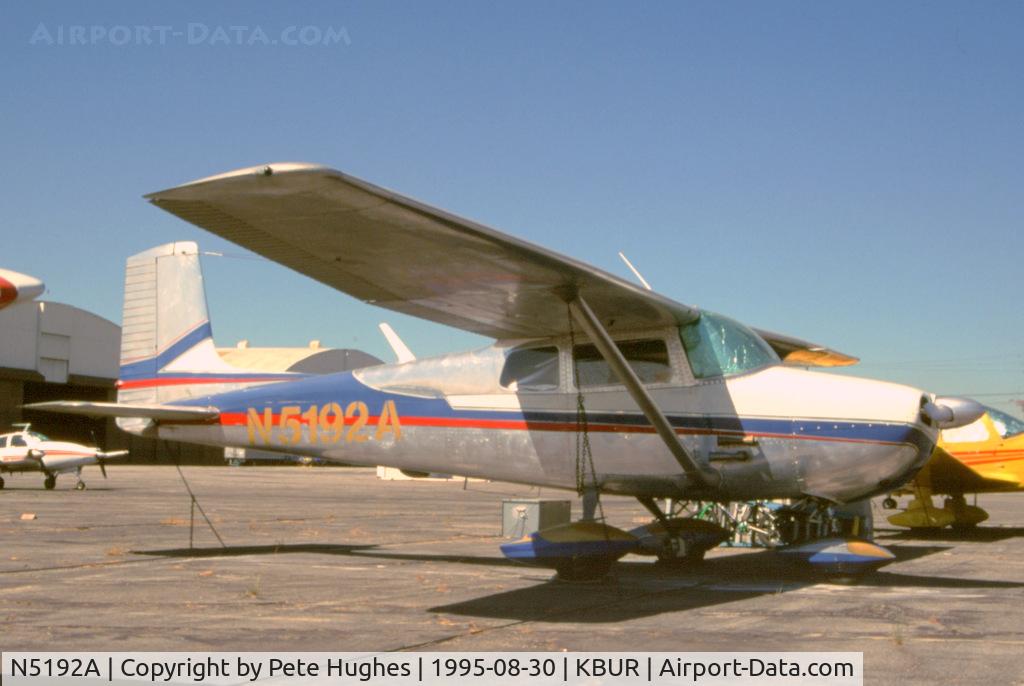 N5192A, 1955 Cessna 172 C/N 28192, N5192A Cessna 172 at Burbank in 19995