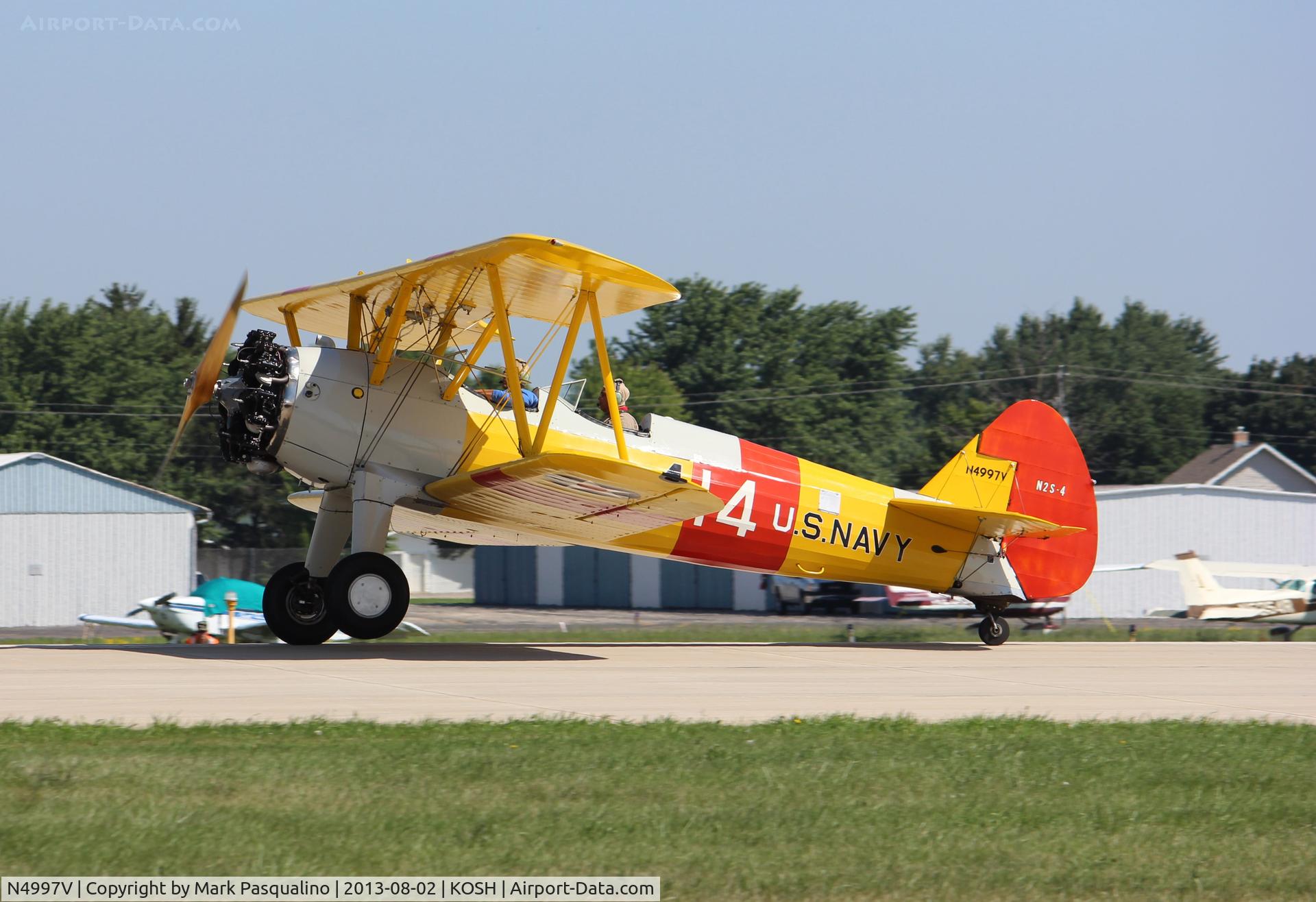 N4997V, 1942 Boeing A75N1(PT17) C/N 75-3423, Stearman