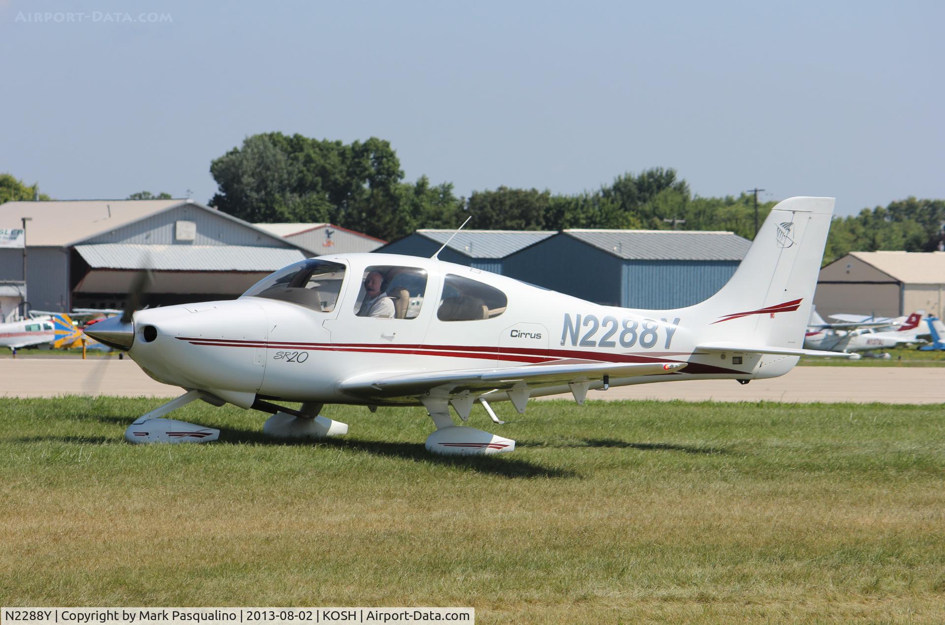 N2288Y, Cirrus SR20 C/N 1218, Cirrus SR20