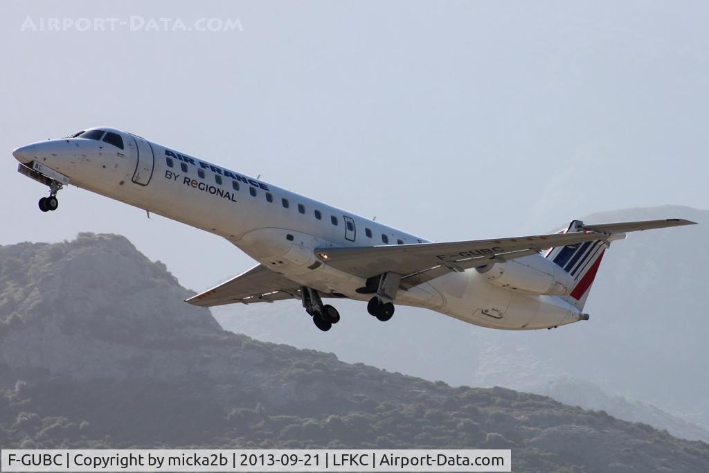 F-GUBC, 2002 Embraer ERJ-145LR (EMB-145LR) C/N 145556, Take off