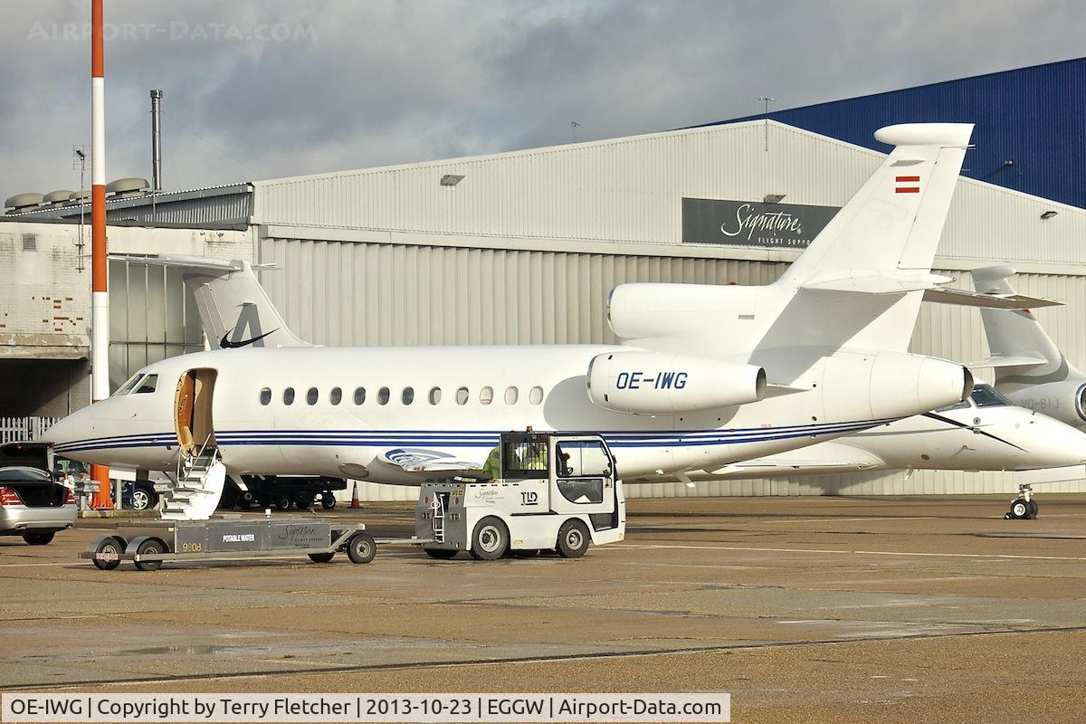 OE-IWG, 2004 Dassault Falcon 900EX C/N 141, Austrian Dassault 900EX, c/n: 141 at Luton