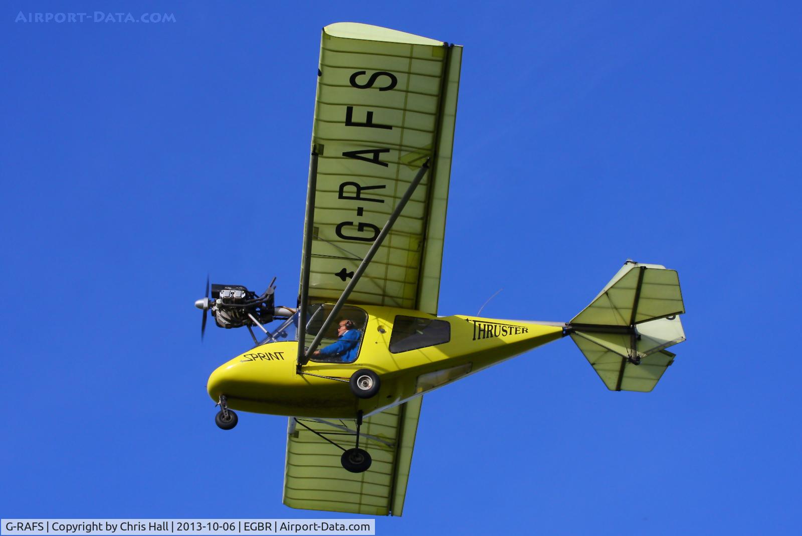 G-RAFS, 2004 Thruster T600N 450 C/N 0041-T600N-097, at Breighton's Pre Hibernation Fly-in, 2013