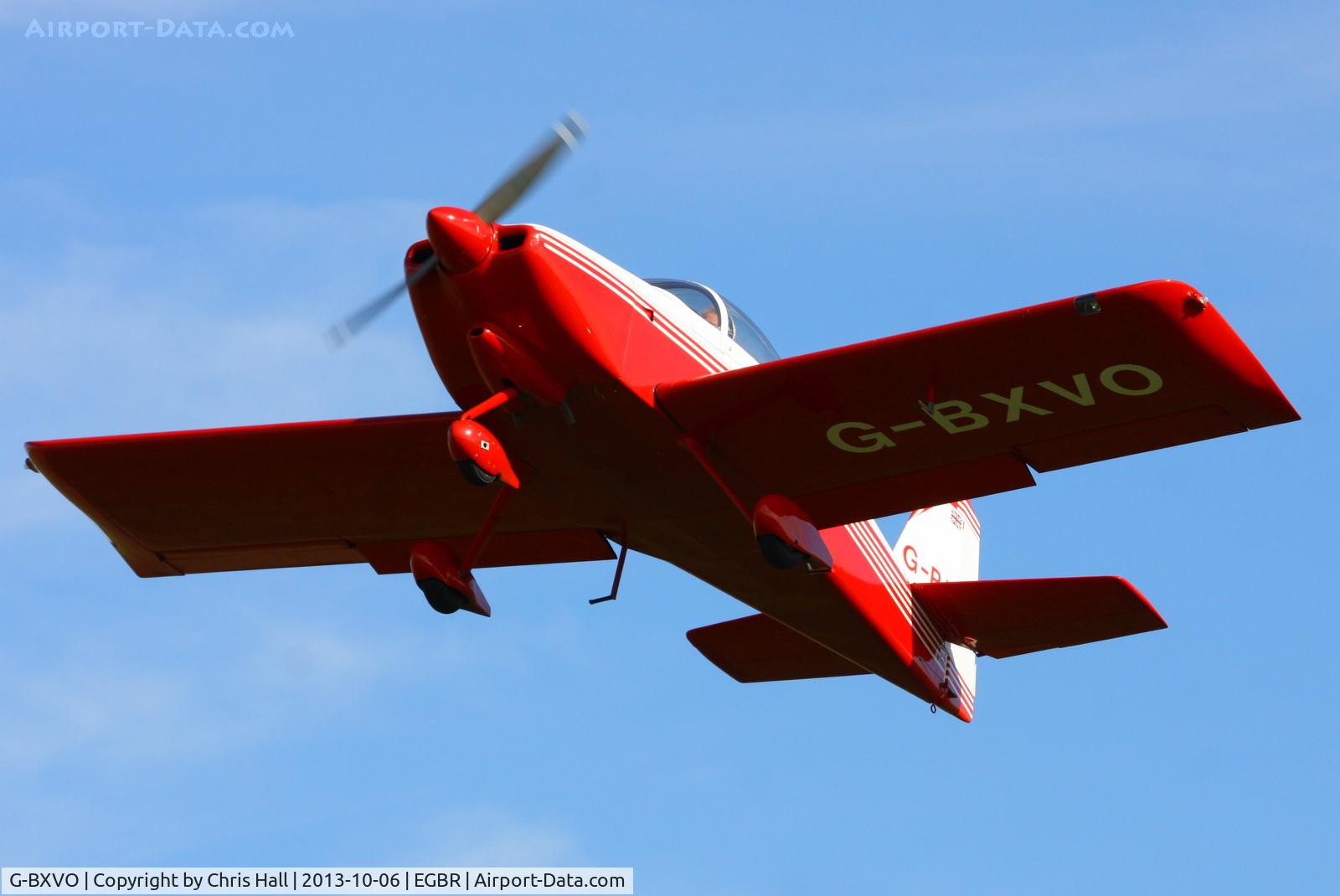 G-BXVO, 1999 Vans RV-6A C/N PFA 181-12575, at Breighton's Pre Hibernation Fly-in, 2013