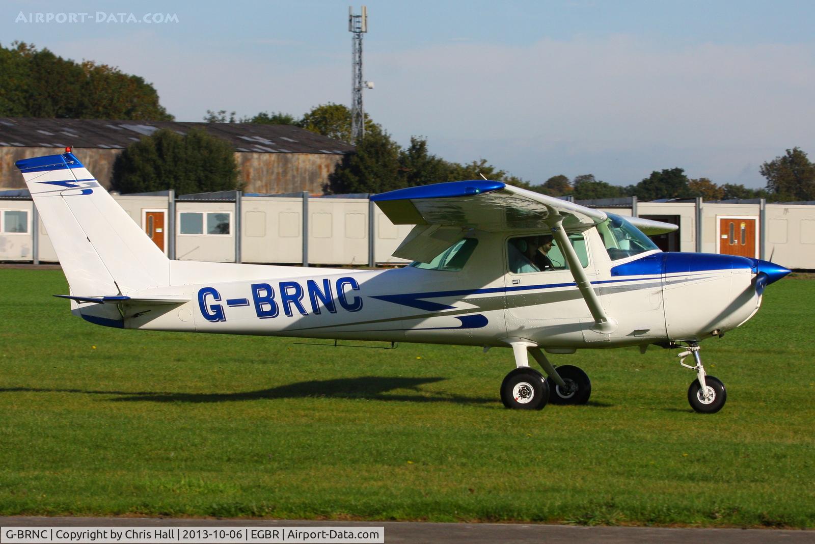 G-BRNC, 1976 Cessna 150M C/N 150-78833, at Breighton's Pre Hibernation Fly-in, 2013