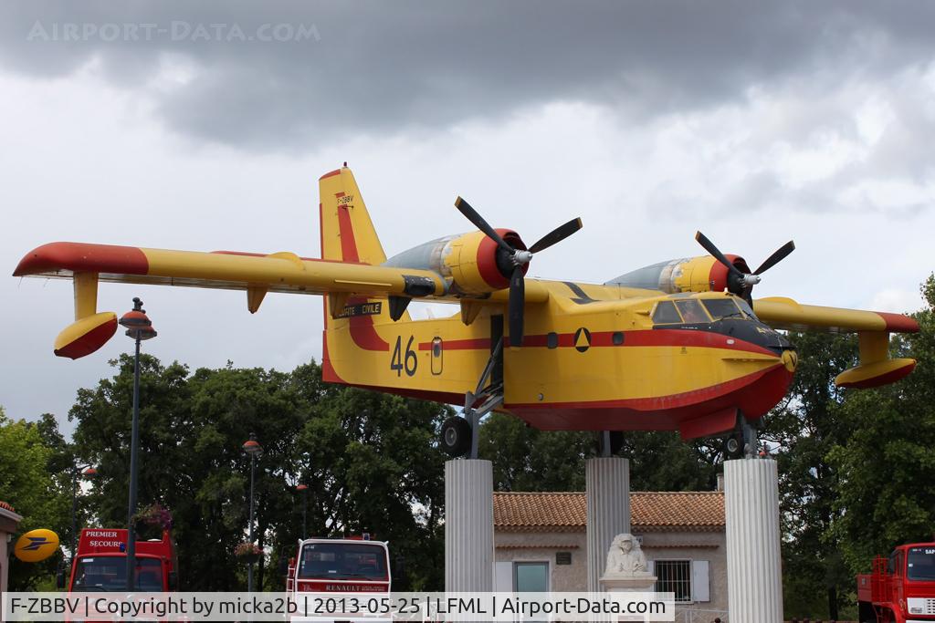 F-ZBBV, 1975 Canadair CL-215-II (CL-215-1A10) C/N 1046, Preserved