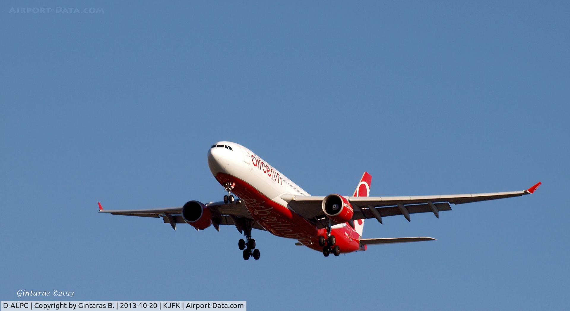 D-ALPC, 2002 Airbus A330-223 C/N 444, Going to a landing on 31R @ JFK