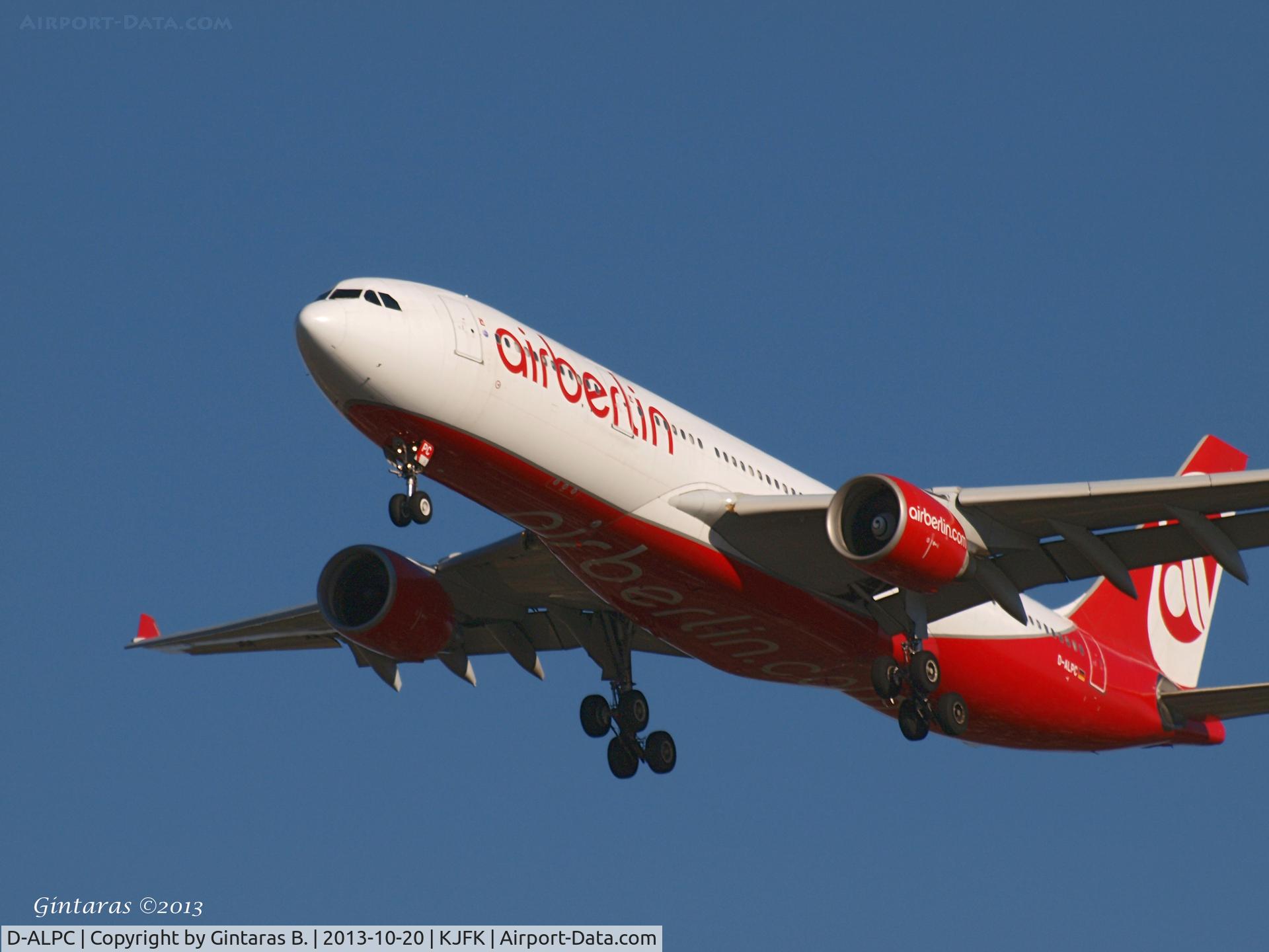 D-ALPC, 2002 Airbus A330-223 C/N 444, Going to a landing on 31R @ JFK