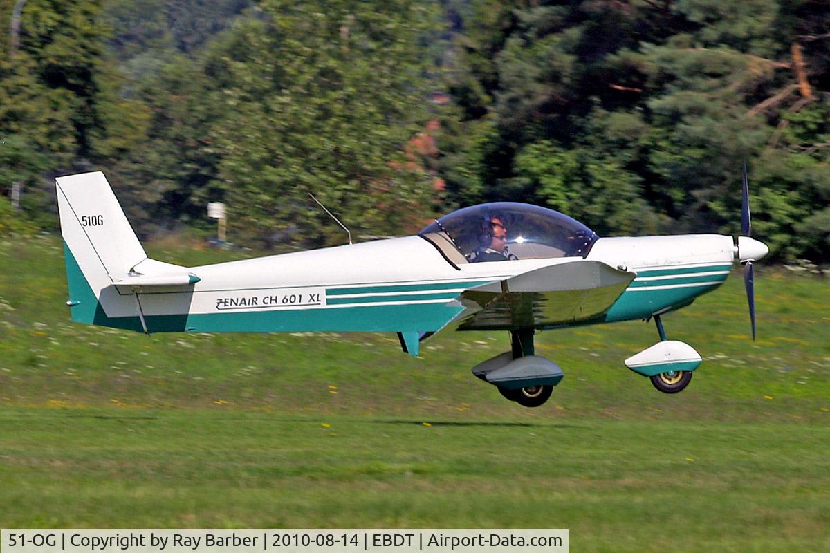 51-OG, Zenair CH-601XL Zodiac C/N 6-9731, Zenair CH.601XL Zodiac [6-9731] Schaffen-Diest~OO 14/08/2010