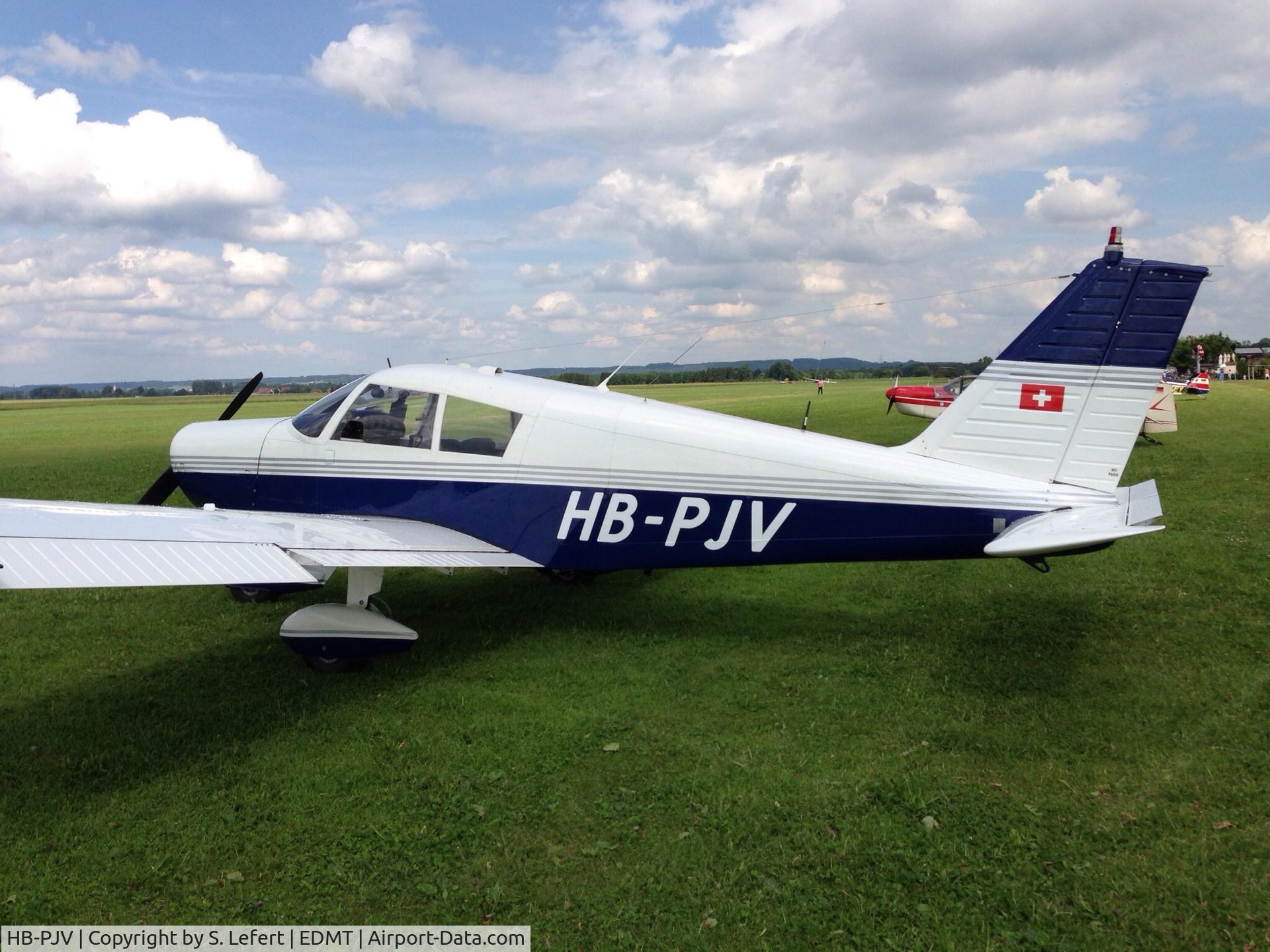 HB-PJV, 1967 Piper PA-28-140 Cruiser C/N 28-22942, Our's since 2013 runs great