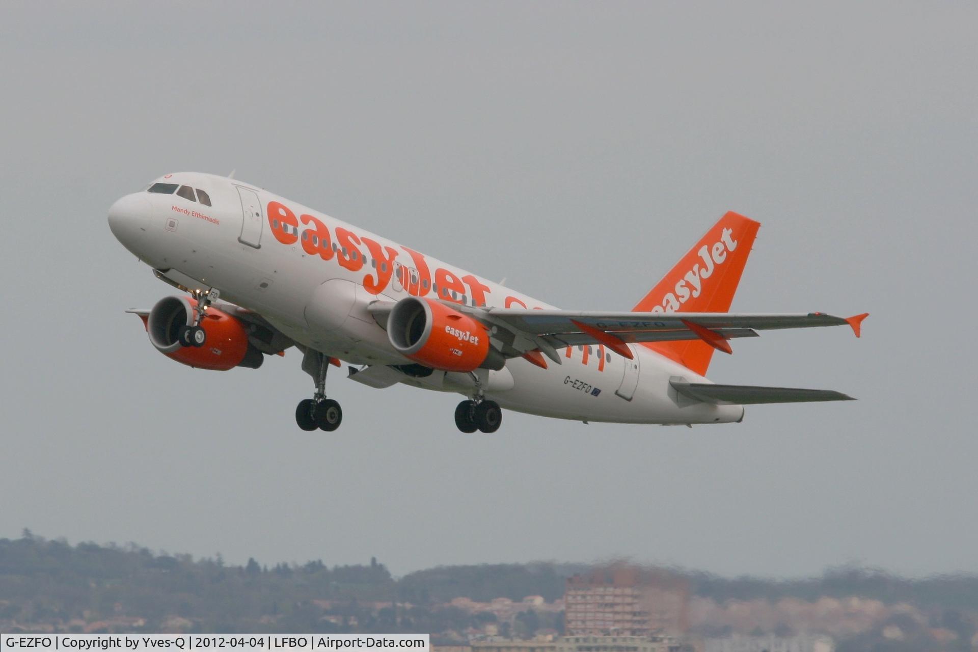 G-EZFO, 2009 Airbus A319-111 C/N 4080, Airbus A319-111, Toulouse-Blagnac Airport (LFBO-TLS)
