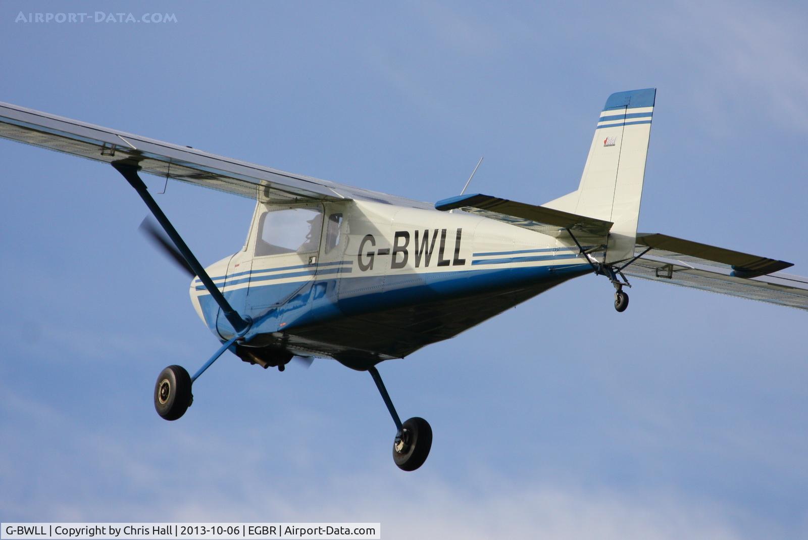 G-BWLL, 1996 Murphy Rebel C/N PFA 232-12499, at Breighton's Pre Hibernation Fly-in, 2013