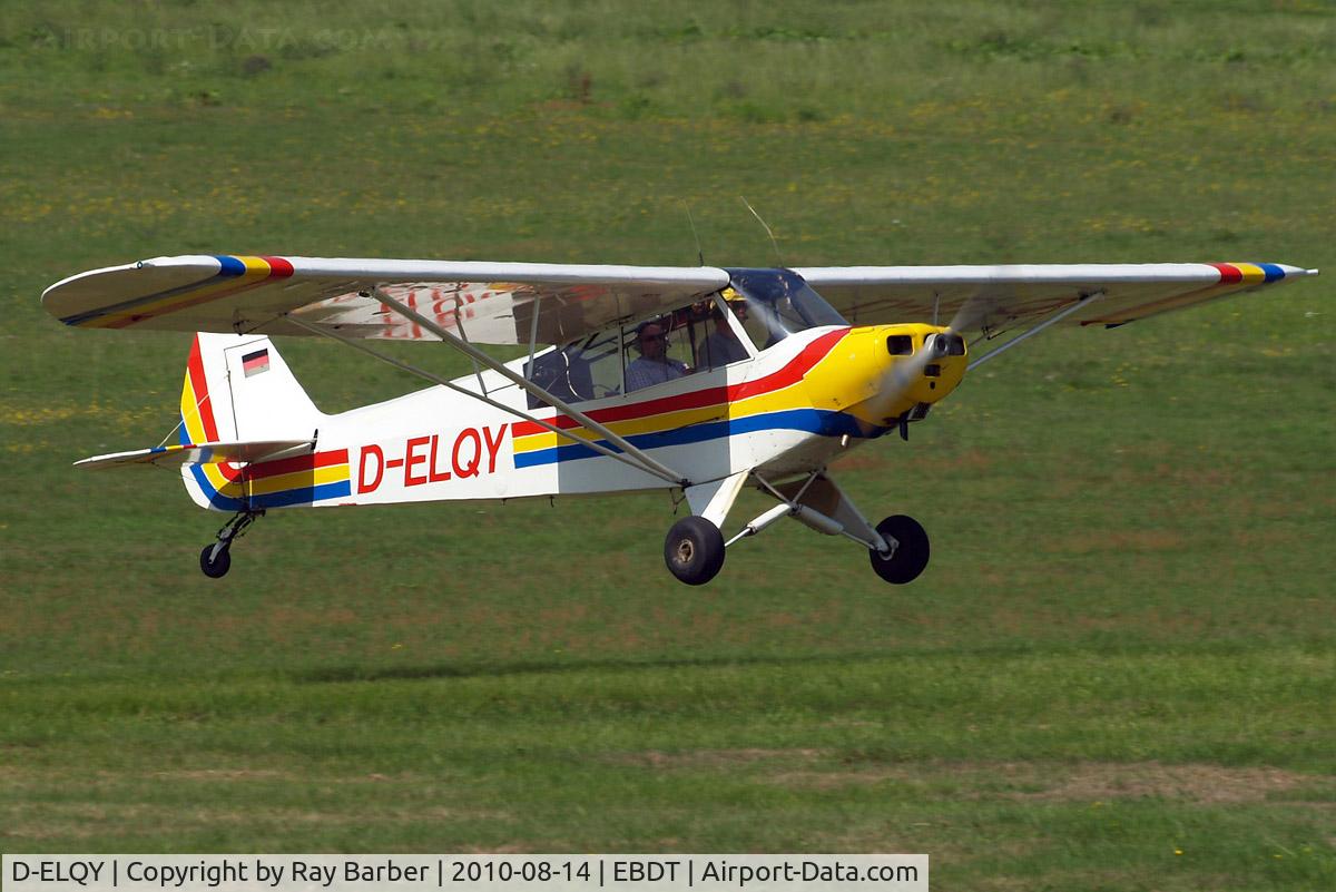 D-ELQY, Piper PA-19 Super Cub C/N 18-3083, Piper L-18C-95 Super Cub [18-3083] Schaffen-Diest~OO 14/08/2010