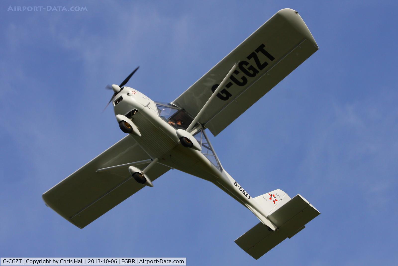 G-CGZT, 2012 Aeroprakt A-22L Foxbat C/N LAA 317A-15084, at Breighton's Pre Hibernation Fly-in, 2013