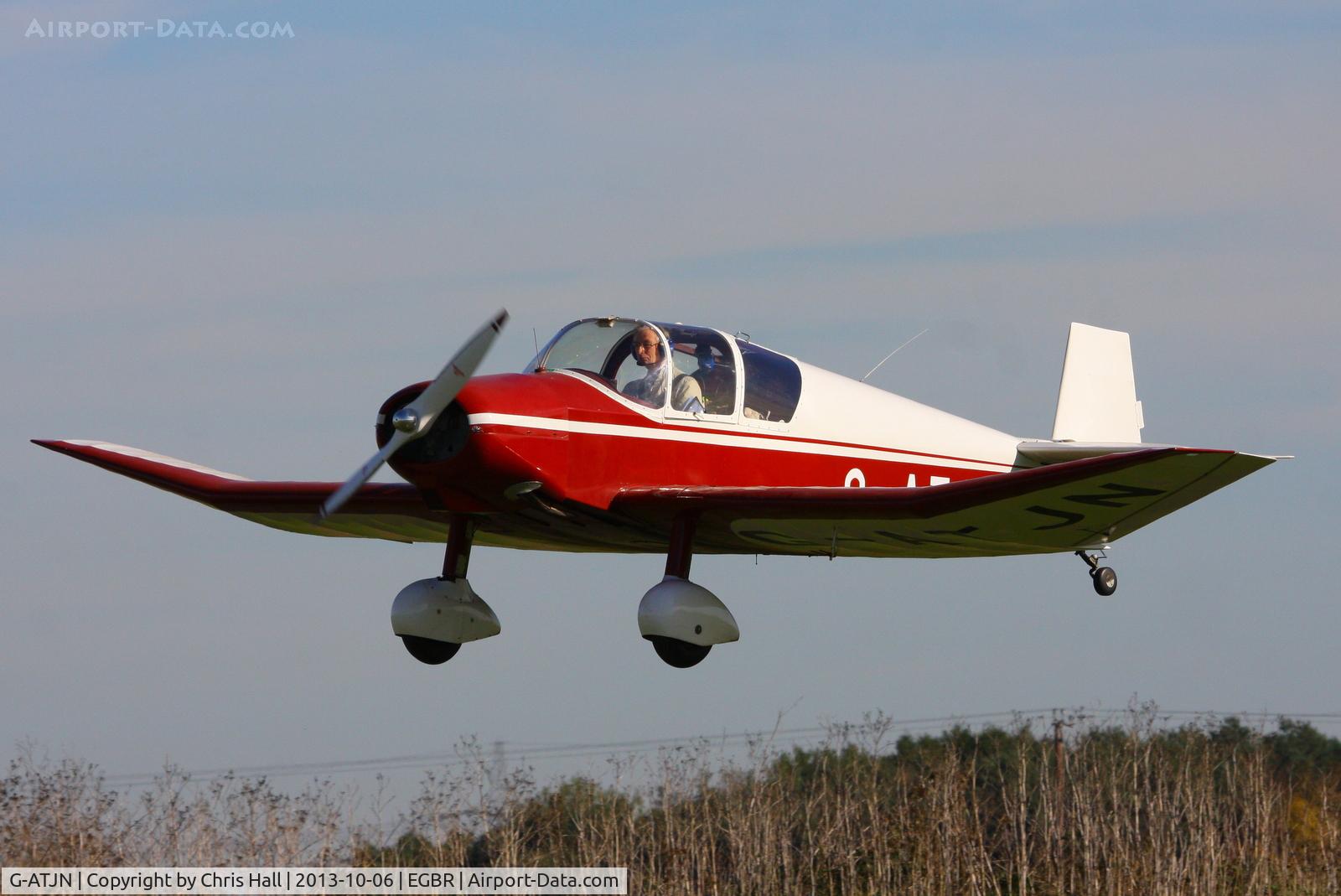 G-ATJN, 1958 Jodel D-119 C/N 863, at Breighton's Pre Hibernation Fly-in, 2013