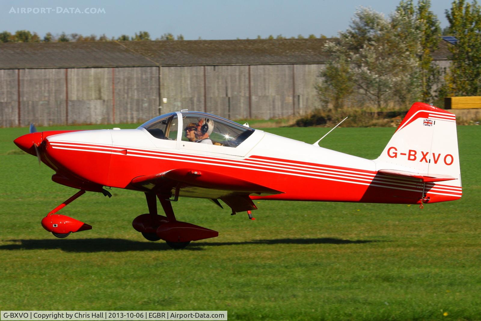 G-BXVO, 1999 Vans RV-6A C/N PFA 181-12575, at Breighton's Pre Hibernation Fly-in, 2013