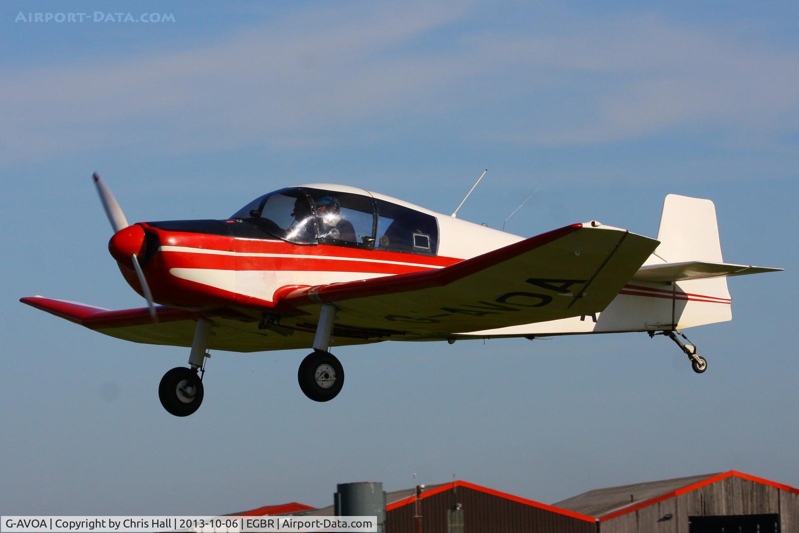 G-AVOA, 1961 SAN Jodel DR-1050 Ambassadeur C/N 195, at Breighton's Pre Hibernation Fly-in, 2013