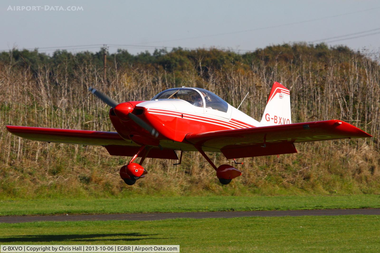 G-BXVO, 1999 Vans RV-6A C/N PFA 181-12575, at Breighton's Pre Hibernation Fly-in, 2013