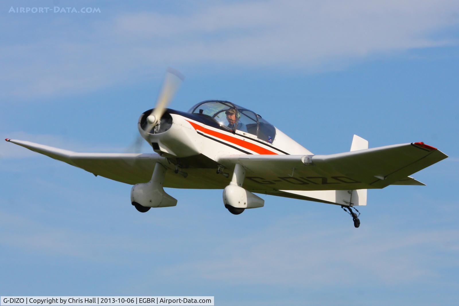 G-DIZO, 1965 Jodel D-120 Paris-Nice C/N 326, at Breighton's Pre Hibernation Fly-in, 2013