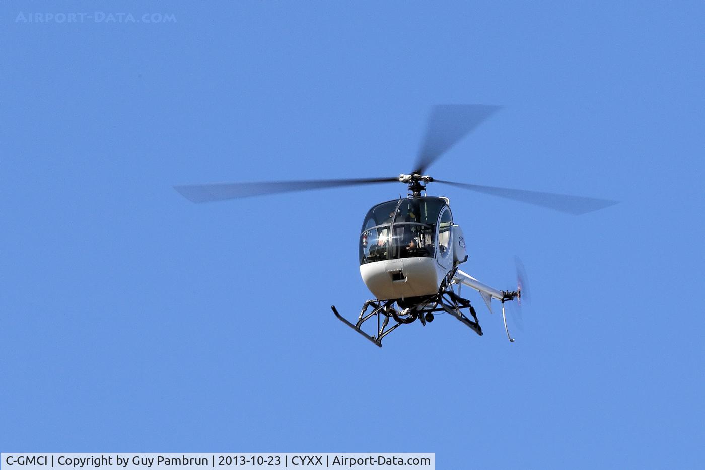 C-GMCI, 2007 Schweizer 269C-1 C/N 0303, Returning to base