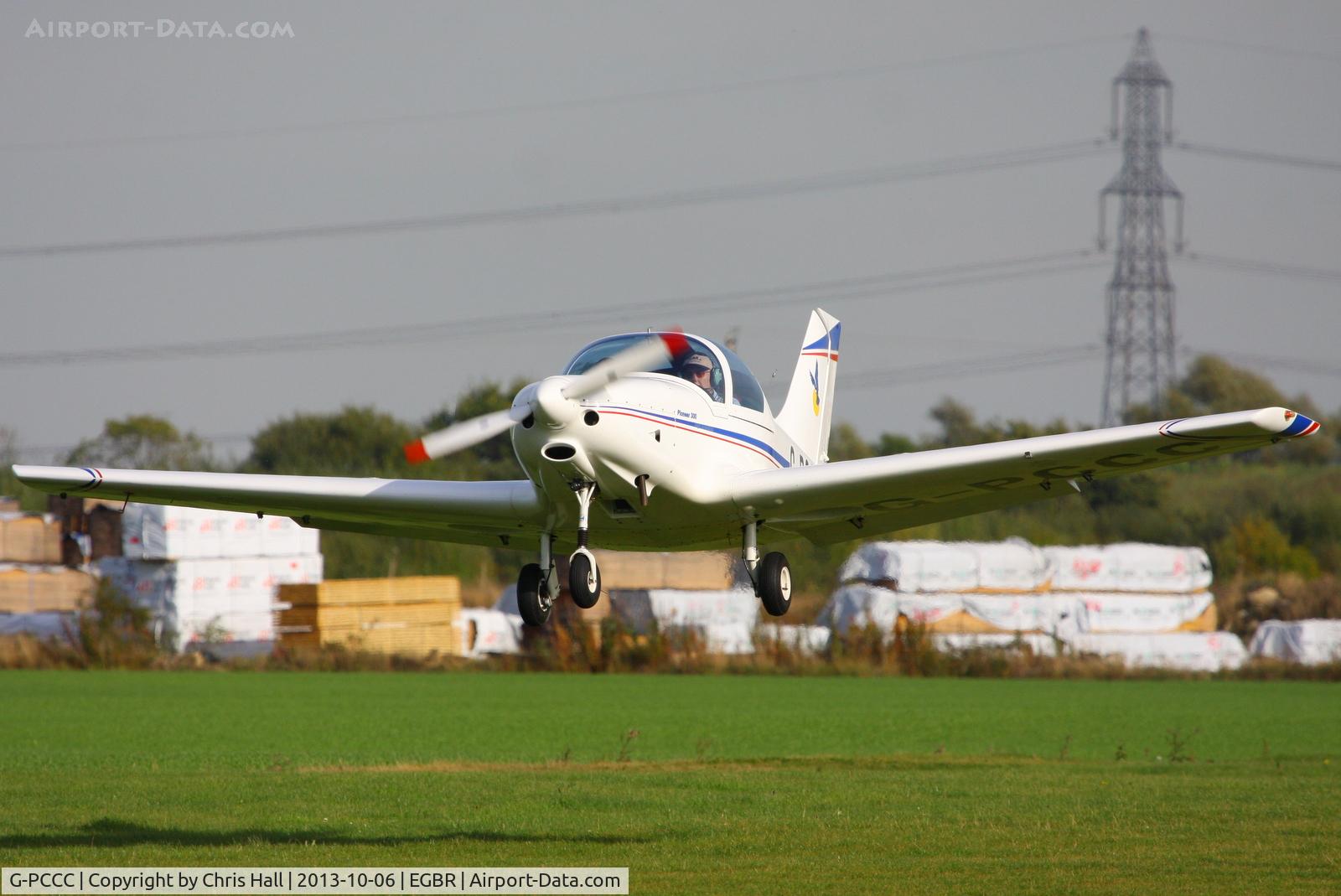 G-PCCC, 2004 Alpi Aviation Pioneer 300 C/N PFA 330-14220, at Breighton's Pre Hibernation Fly-in, 2013