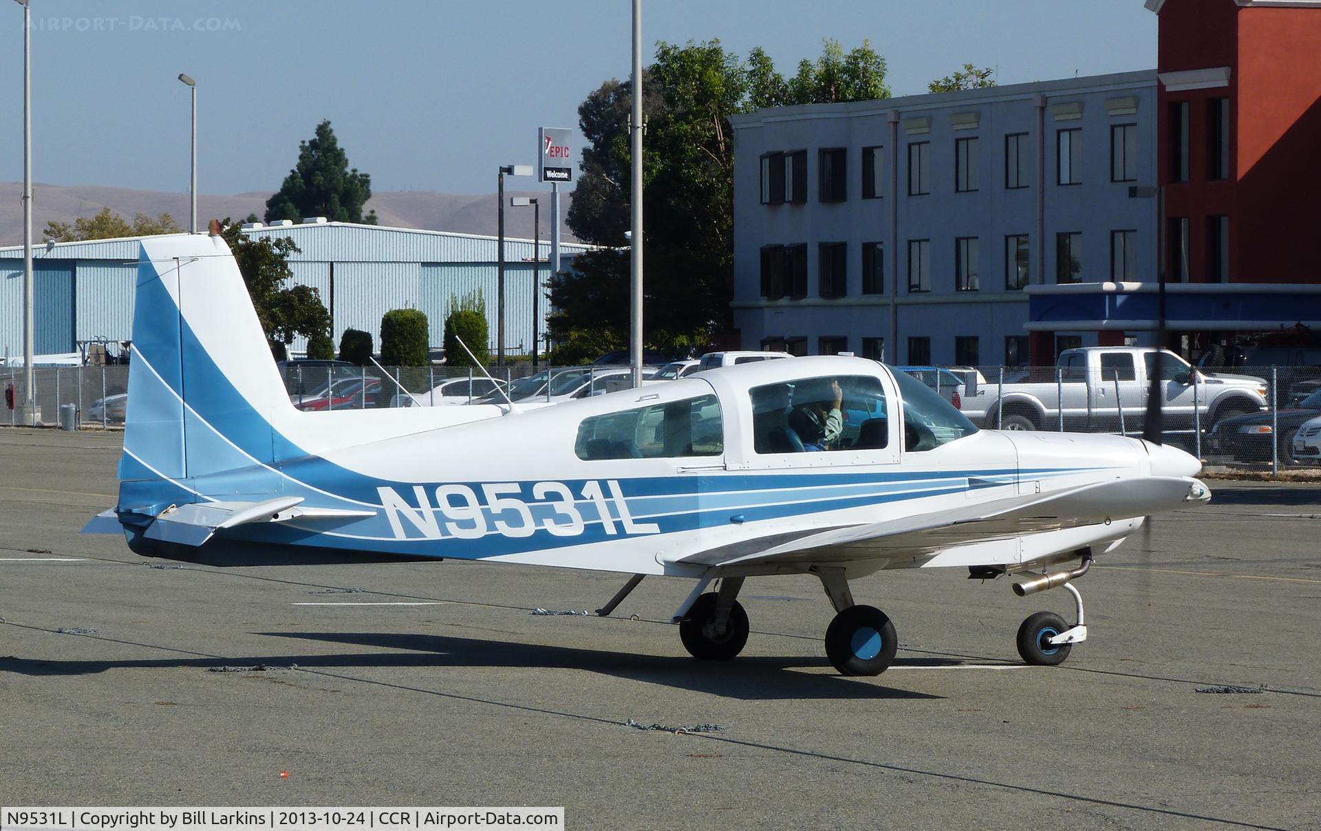 N9531L, 1974 Grumman American AA-5 Traveler C/N AA5-0614, Visitor