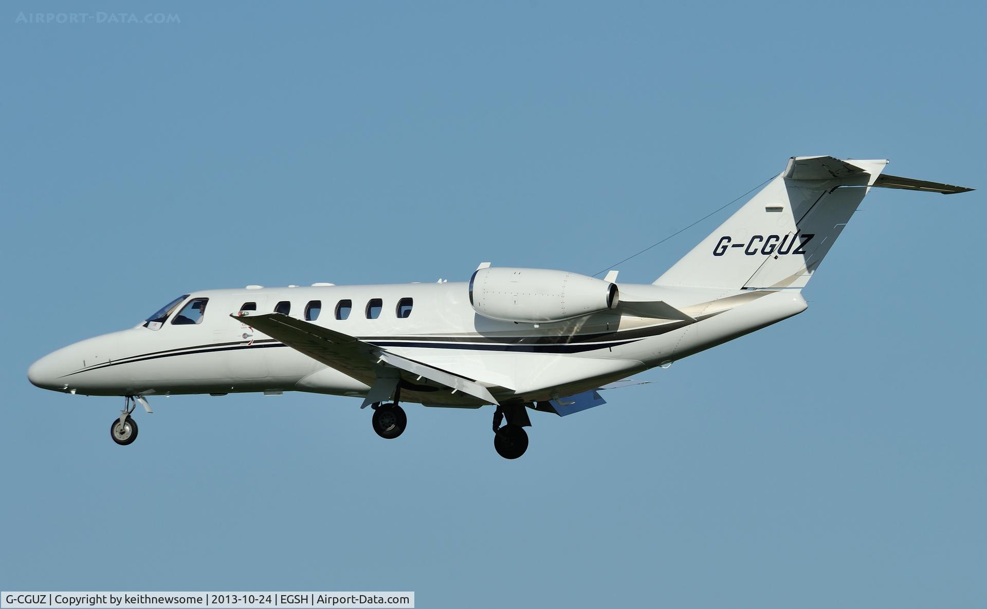 G-CGUZ, 2011 Cessna 525A  Citation CJ2+ C/N 525A-0473, Nice visitor !