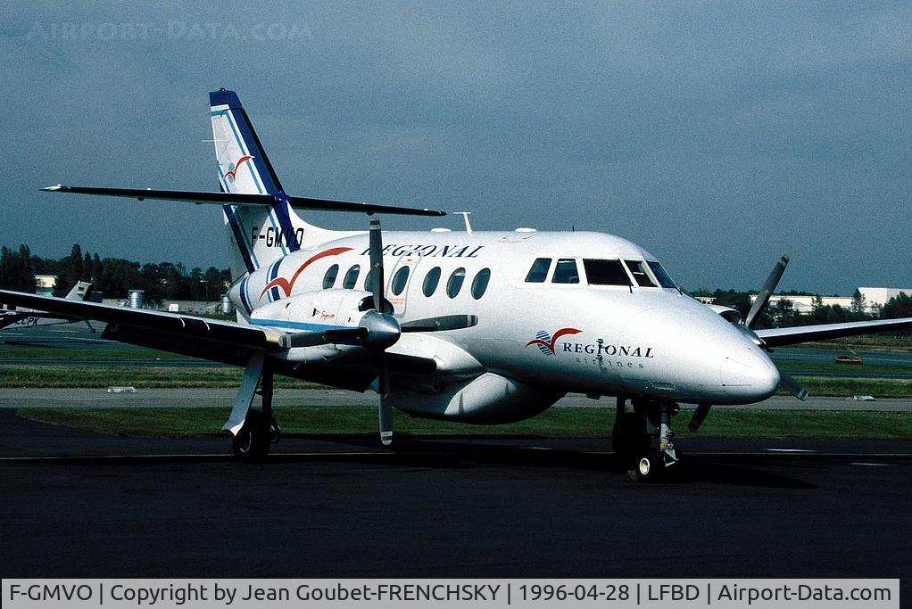 F-GMVO, 1993 British Aerospace BAe-3206 Jetstream 32 C/N 982, Régional Airlines for training crew