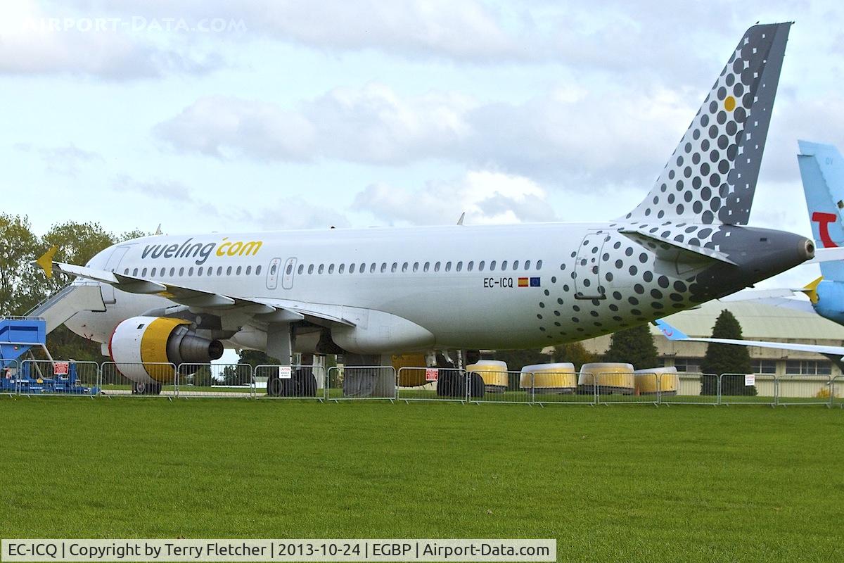 EC-ICQ, 1991 Airbus A320-211 C/N 199, Ex Vueling Airlines 1991 Airbus A320-211, c/n: 199 at Kemble