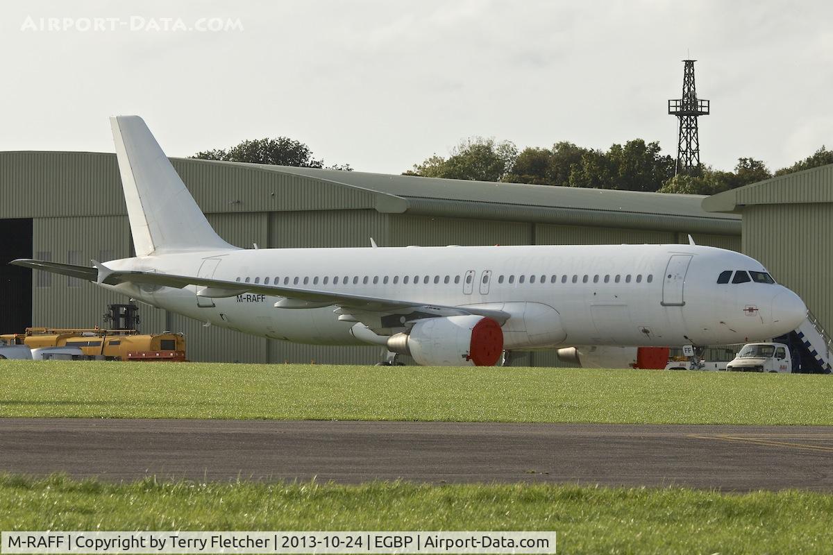 M-RAFF, 2001 Airbus A320-214 C/N 1605, Airbus Industries A320-214, c/n: 1605 ex TC-SGN ,    G-OOPT at Kemble
